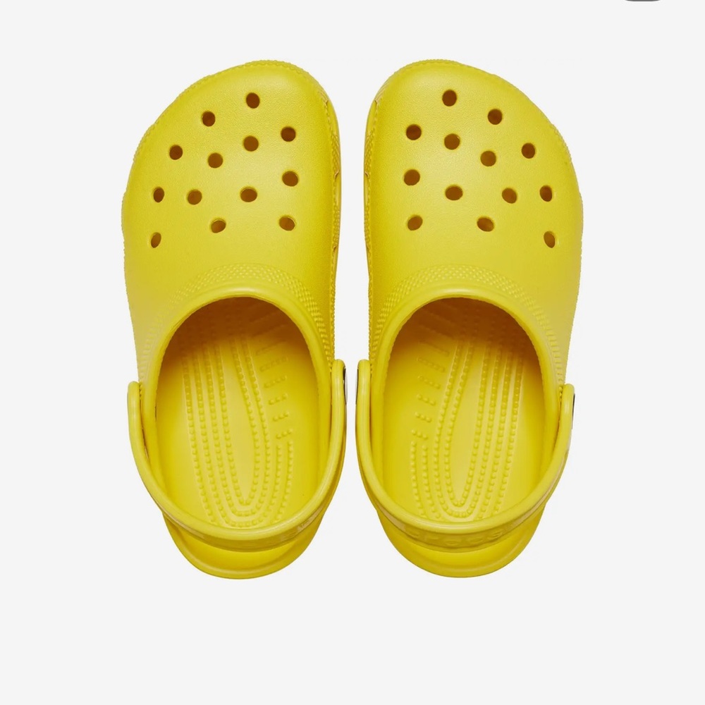 Yellow Crocs (worn once)